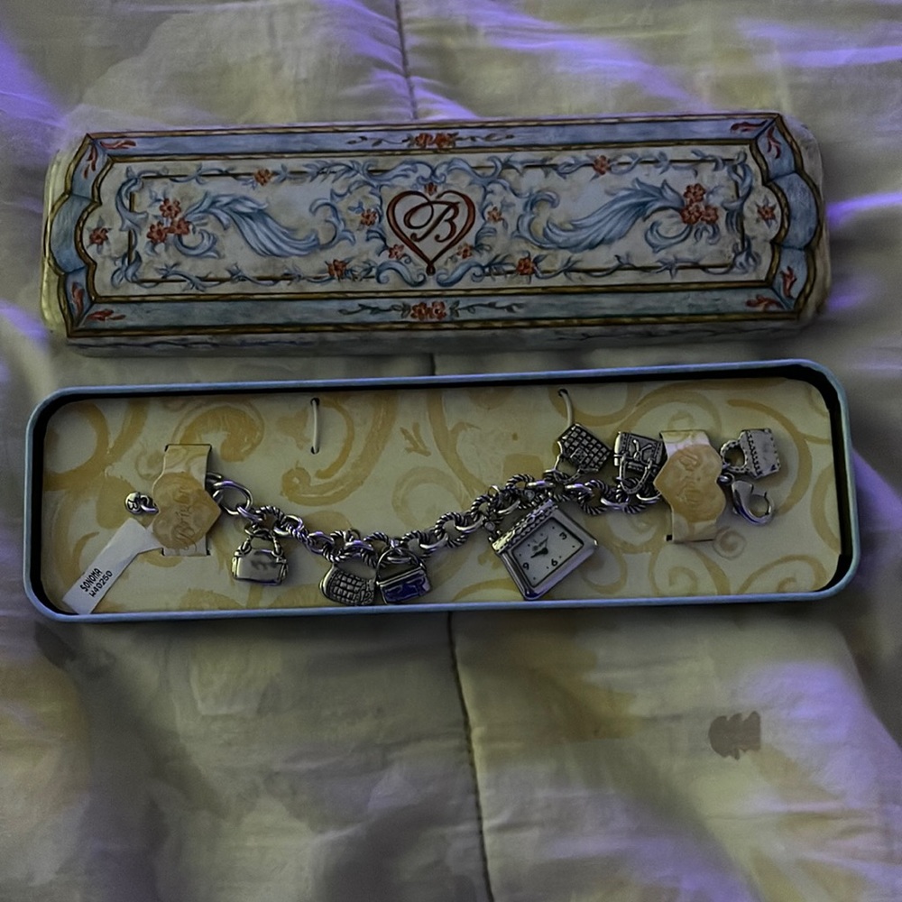 Brighton: Sonoma Purse Charm Bracelet Watch: BRAND NEW!!!